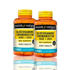 MASON - Vitamina Glucosamine Chondroitin 15001200 60 Cap Pack X2