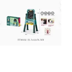 GENERICO - Pizarra Infantil Magnética Plegable Doble Cara Dibujo