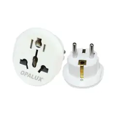 OPALUX - Adaptador Enchufe Schuko OP-605-2BL