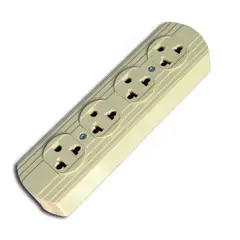 OPALUX - Tomacorriente 4 Salidas Universales U30