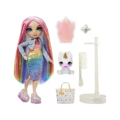 RAINBOW HIGH - Muñeca Amaya con Kit Mascota y Slime