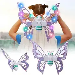 GENERICO - Alas de Mariposa con movimiento y luces