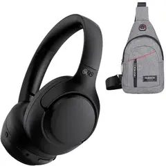 QCY - Audífono Inalámbrico H3 Anc Negro Hi-res 60h + Morral