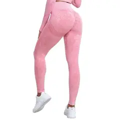 GENERICO - Leggin Deportivo Sin Costuras Efecto Piel de Durazno - Legging Push-Up