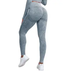 GENERICO - Leggin Deportivo Sin Costuras Efecto Piel de Durazno - Legging Push-Up