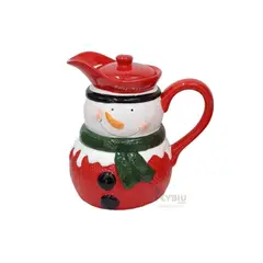 GENERICO - Jarra de Navidad Ideal para Navidad Muñeco de Nieve