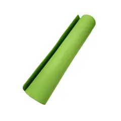 GENERICO - Mat Tapete VERDE de yoga pilates gimnasia de goma EVA - 5mm