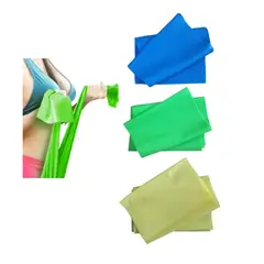 GENERICO - Bandas Ligas Elasticas Abiertas Pilates Set 3 Niveles
