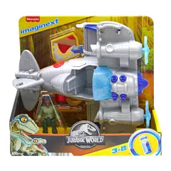 IMAGINEXT - Jurassic World - Kayla Watts y avión de juguete