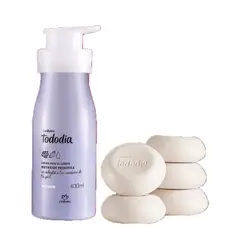 NATURA - Tododia Algodon Hidratante Corporal 400ml con Jabones en Barra