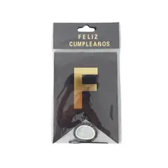 GENERICO - Banderín Feliz Cumpleaños - Negro + pack de velas