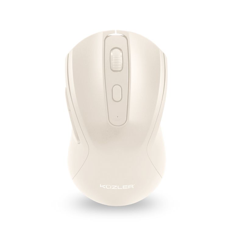 Mouse Beige recargable Bluetooth silencioso FONZ-101B