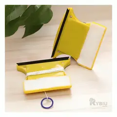 RYBIU IMPORT - Elemento para Limpiar Vidrios de Amarillo Y+Gift MiniAgenda