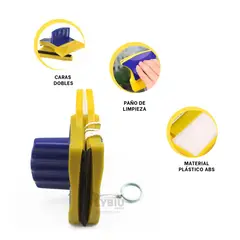 RYBIU IMPORT - Utensilio Ideal y Magnetico en Amarillo Y+Ligas de Regalo