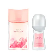 AVON - Soft Musk Perfume de Mujer con Desodorante