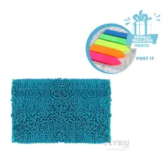 RYBIU IMPORT - Piso Apto para Dormitorio en Celeste Y+Banderitas Adhesivas