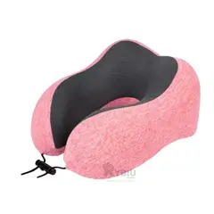 RYBIU IMPORT - Cojin de Espuma para Cuello Color Rosado Y+Gift MiniAgenda