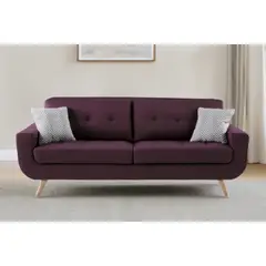 GENERICO - Sofa 3 Cuerpos Berlin - Vino