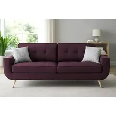 GENERICO - Sofa 2 Cuerpos Berlin - Vino