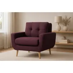 GENERICO - Sofa 1 Cuerpos Berlin - Vino