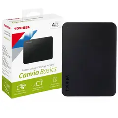 TOSHIBA - Disco Duro Externo Canvio Basic 4TB