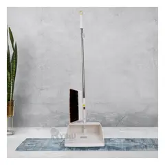 RYBIU IMPORT - Escoba para la Sala Moderna de Blanco Y+Papel de Regalo