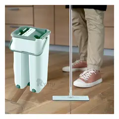 RYBIU IMPORT - Trapo Versatil para Piso de Color Verde Y+Regalo Stickers