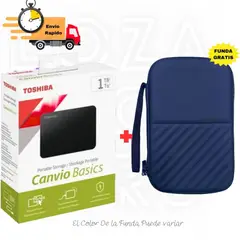 Toshiba - Disco Duro Externo Canvio Basics 1 TB-N