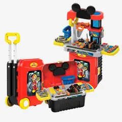 DISNEY - Set de Herramientas y Maleta 3 en 1 Mickey Mouse ROJO