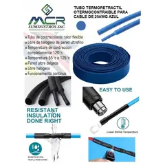 GENERICO - TUBO TERMORETRACTIL O TERMOCONTRAIBLE PARA CABLE DE 20AWG PRECIOXMETR