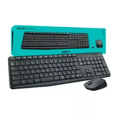 LOGITECH - KIT TECLADO + MOUSE MK235 920-007901 WIRELESS
