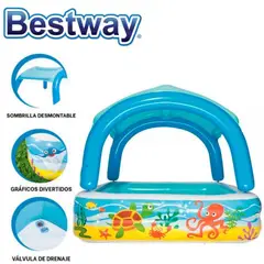 GENERICO - Piscina Inflable con techo para Uso de Niños