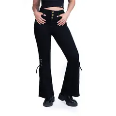 CHEVIOTTO - Jeans 14477 Push Up Negro, Realzante y Escultor, Diseño Colombiano