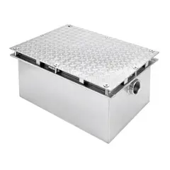 HELVEX - Interceptor de Grasa 18kg en Acero Laminado en Frío