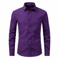 BLWOENS - Camisa Hombre - Violeta