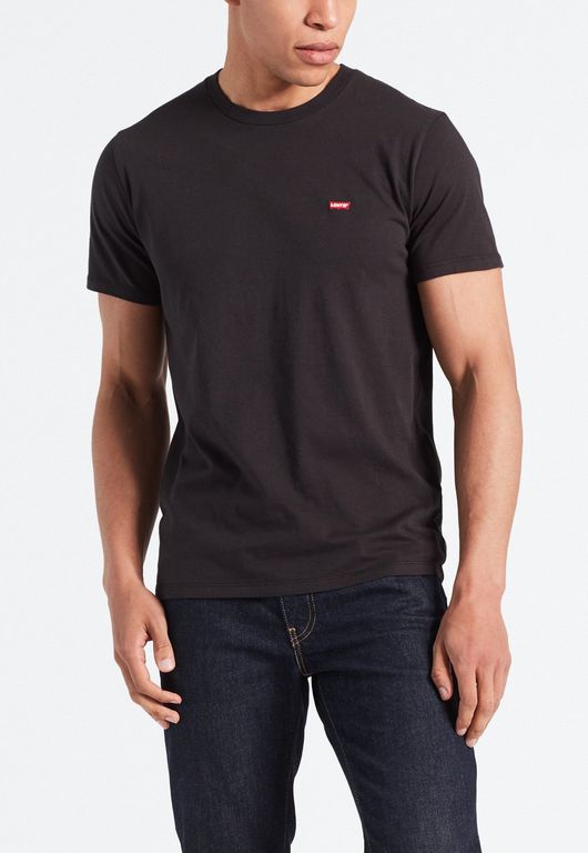 Polo Hombre Mini Logo Negro