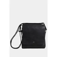 VELEZ - Vélez Manos Libres Remin 2 De Cuero Hombre Grabado Negro