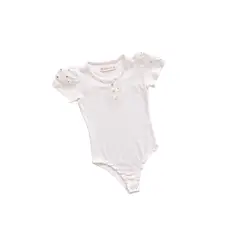 KIDS MASHMELO - Body para Niña con Mangas de Tul de Estrellas - Kids Mahmelo