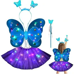 GENERICO - Alitas mariposa luminosa vinchavarita