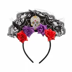 GENERICO - VINCHA CATRINA HALLOWEEN