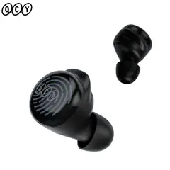 QCY - Audífono inalámbrico T17 bluetooth Negro 26h