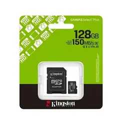 KINGSTON - Memoria Micro SD 128GB Plus 150MBS