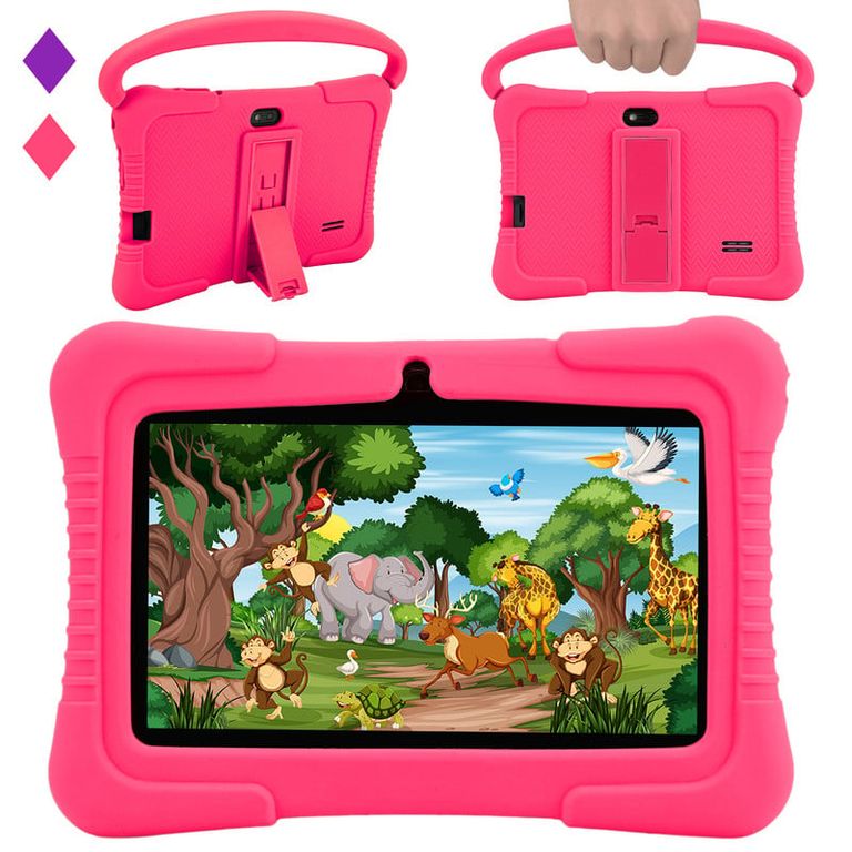Tablet Kids 32GB 7 IPS Control parental--Rosa