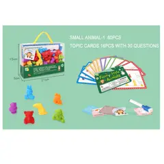 GENERICO - Juego Montessiori Matemáticas Clasificlación y Colores Mon