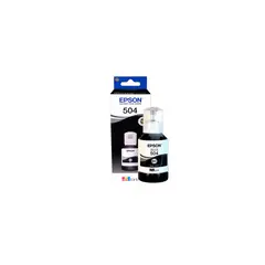 EPSON - Botella de Tinta 504 Negro 127 ml