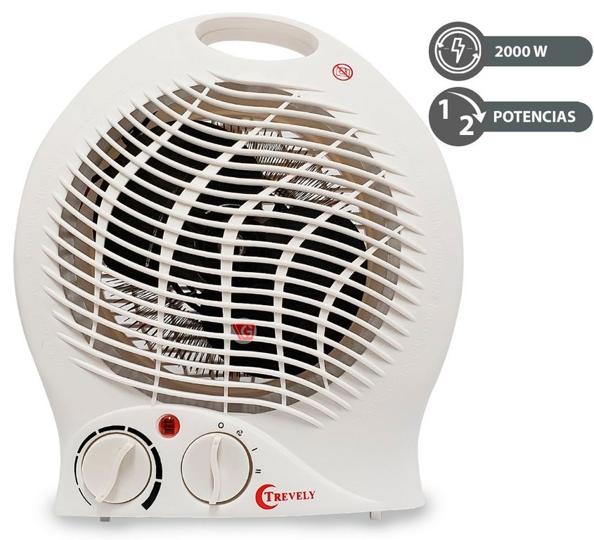 Termoventilador Portátil TCH-06 2000W