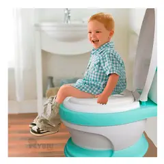 GENERICO - Inodoro con Base AcolchadoTono Verde Y+Regalo Agendita