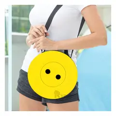 RYBIU IMPORT - Silla Plegable con 2 Seguros de Plastico en Color Amarillo