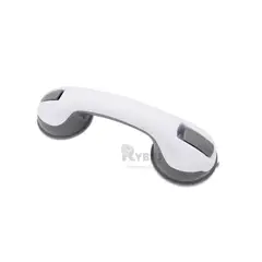 RYBIU IMPORT - Agarradero Util en Color Blanco Y+Regalo Ligas para Peinar