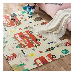 RYBIU IMPORT - Alfombra Protectora en Multicolor Y+Regalo Stickers